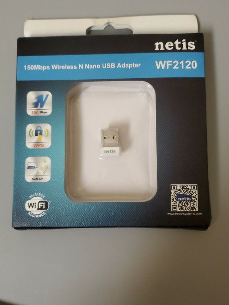 Netis USB Wireless N WiFi Adapter WF2120