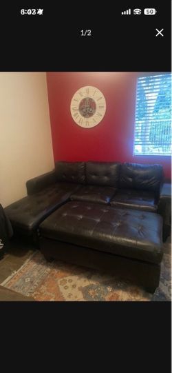 Free couch with ottoman