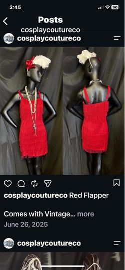 Flapper costume