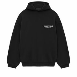 Brand New Black Essential Hoodie