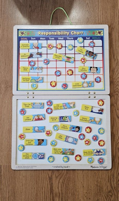 Melissa and Doug Responsibility Chart.