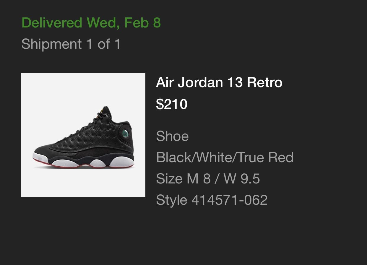 Jordan Playoffs Retro 13