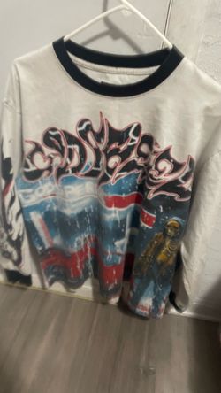 Small white Godspeed shirt