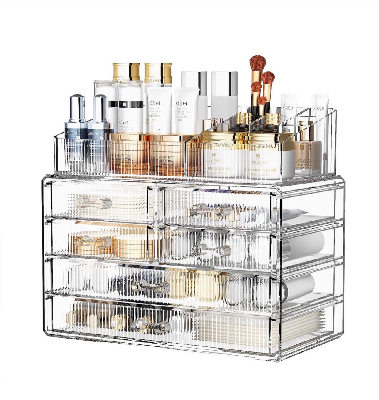Clear Makeup Organizer for Vanity 