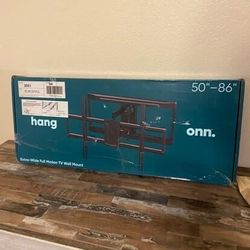 Extra-Wide Full Motion TV Wall Mount (50"-86") - Holds up to 120 lbs