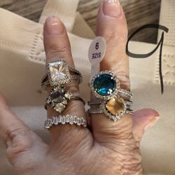 Lot Of Bomb Party Rings