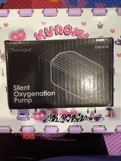 Quiet Aquarium Air Pump 3W Fish Tank Oxygen Aerator Pump with Air Stone Airline Tubing Check Valve Aquarium Bubbler for 3-20 Gallon Fish Tanks  Quiet 