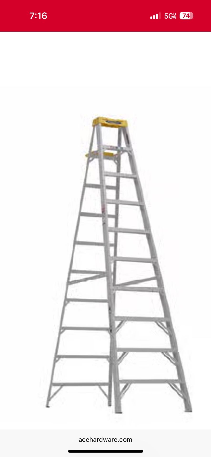 Werner 10ft Ladder