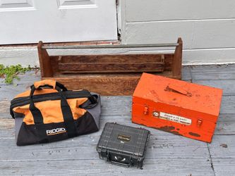 Bundle 4 Small Toolboxes Bag