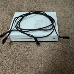 Microsoft Xbox One S- 1TB Storage with all cables