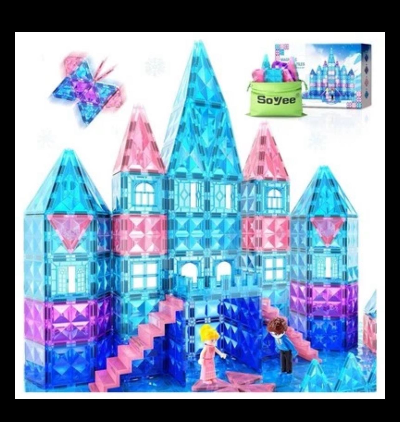 Magnetic Tiles 102 Pieces