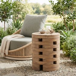 Mado Natural Outdoor Side Table