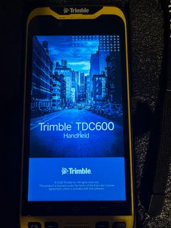 Trimble Handheld TDC600 Survey