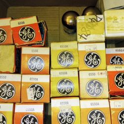 40 Pcs General Electric 6550a Amplifier Output Tubes In Kent 