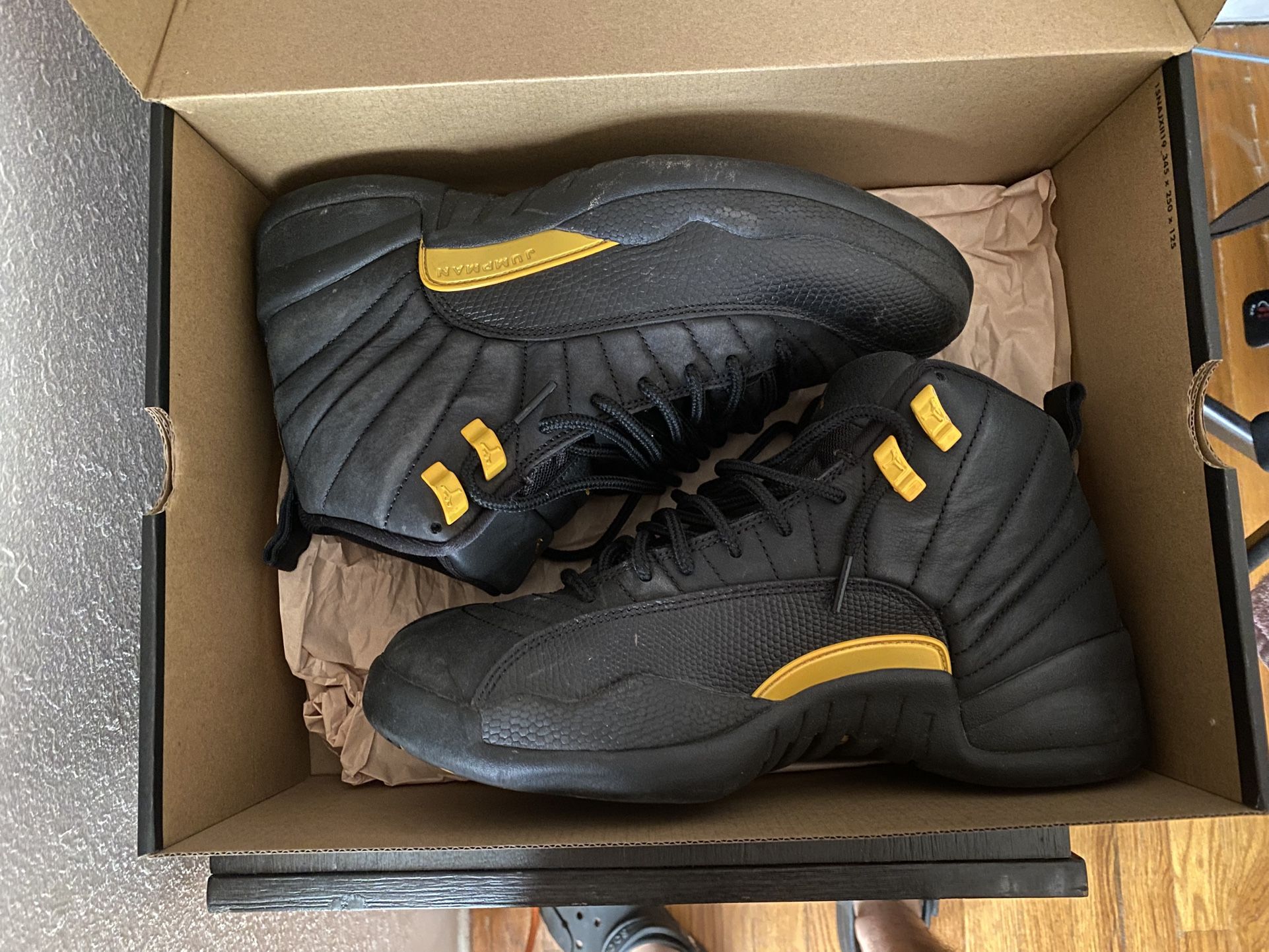 Jordan 12 Retro Black Taxi