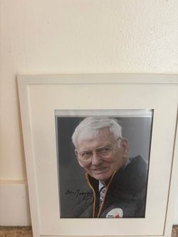 Pittsburgh Steelers Signed Dan Rooney Picture Frame 16X14