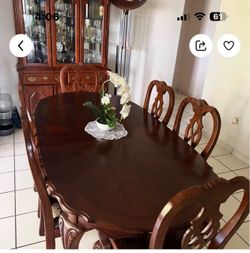 Juego de comedor de 6 sillas