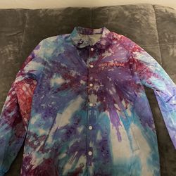 Odd Future Tye Dye Splatter Windbreaker