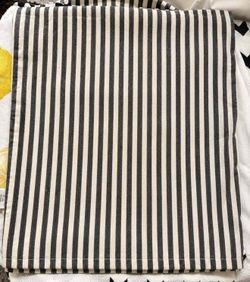 20”x20” H&M Home Striped Pillow Cover