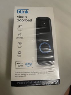 Blink Video Doorbell – New in Box