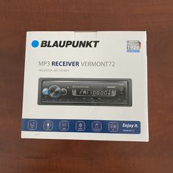 Blaupunkt Single Din Bluetooth USB AUX MP3 Radio  