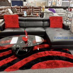Beautiful Black Modern Sofa Sectional Couch Now 75% Off For Pre-Black Friday Sale