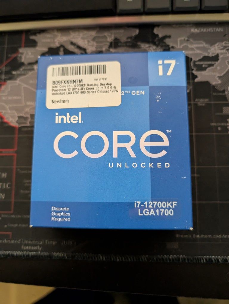 I 7 12700 KF Intel CPU (New) PC