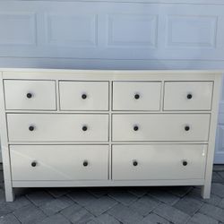 White IKEA Hemnes Dresser