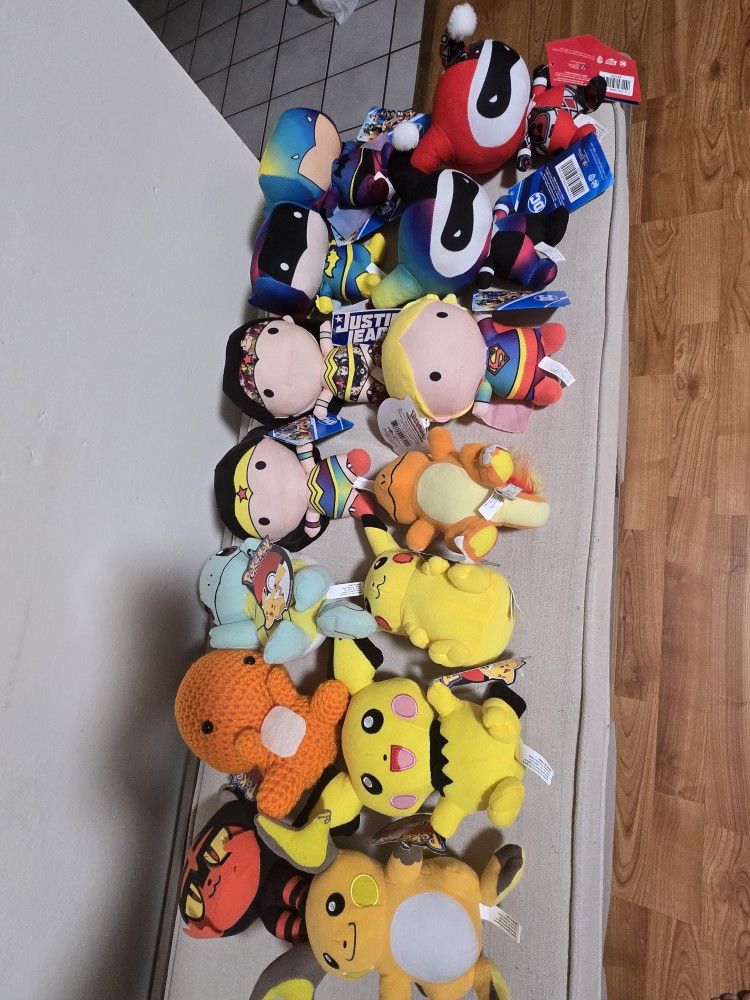 Claw Machine Plush Pokémon DC Sonic Rocky