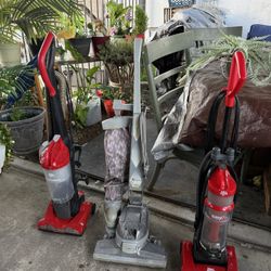 3 Vacuum Cleaners – All Working – Quick Sale