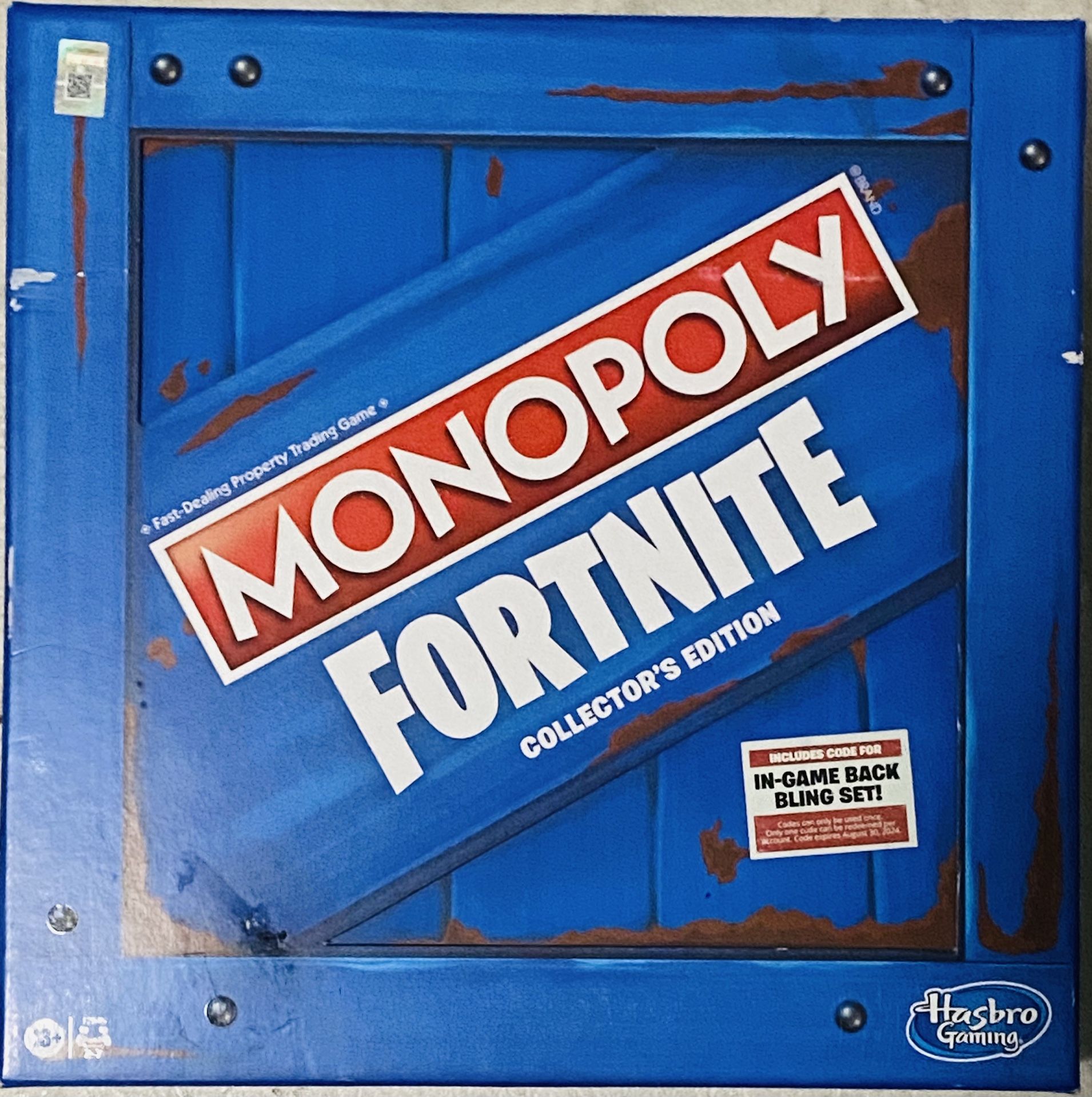 Monopoly: Fortnite Collector's Edition Board Game Inspired by Fortnite Video Game! 