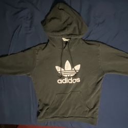 Adidas Black Hoodie Medium Size