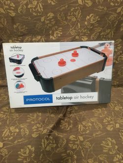 Tabletop air hockey