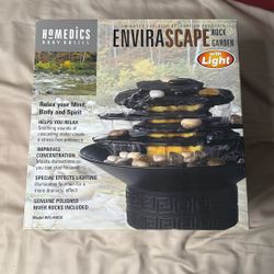 Homedics Body Basics Enviroscape Rock Garden Fountain