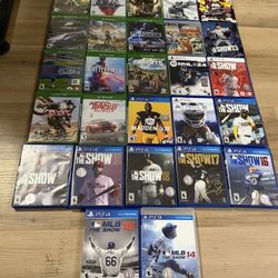 Xbox one/PS5/PS4 And PS3 Games