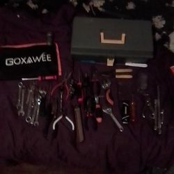 Tool Box With All Kinds Of Tools