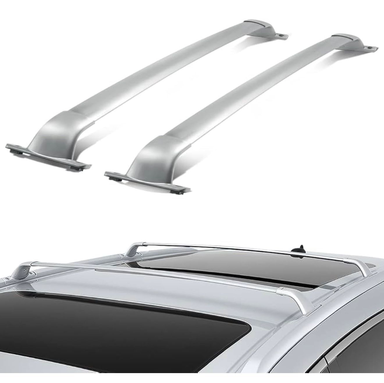 2013-2018 Infiniti JX35 QX60 cross racks aluminum chrome cross bars