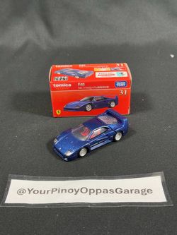 1/62 Takara Tomy Tomica Premium #31 - Blue Ferrari F40 (2018)