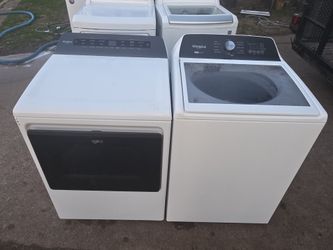 Whirlpool  With Removable Agitator Washer And Dryer Electric  Set