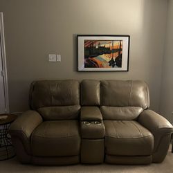 Comfy Leather Recliner - Electric