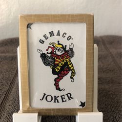 GEMACO  Playing Cards Plastic Coated Trademark Of Quality