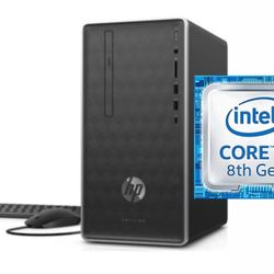 HP Pavilion Desktop + Monitor (Barely used)