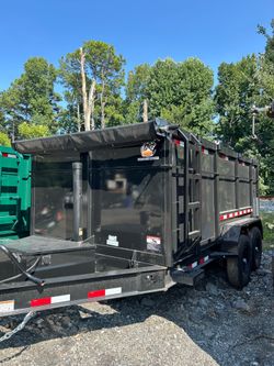 Panther Cargo 7x16 Dump Trailer — BRAND 🆕 💪🏻🔥 GPS TRACKED 🔒