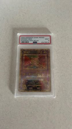 Psa mint 9 ancient mew Pokémon card (2000)