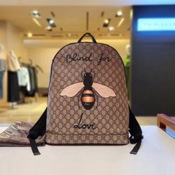 Authentic Gucci GG Supreme Backpack