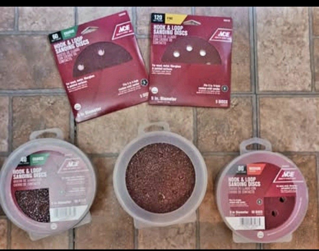 BRAND NEW SANDING DISC'S 