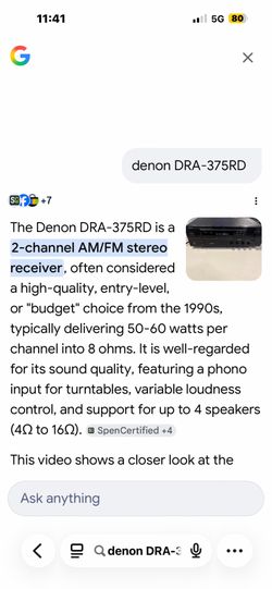 Receiver DENON
