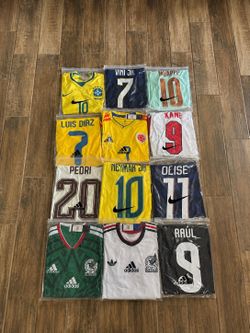 Soccer jerseys