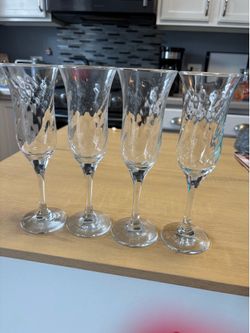 Champagne glasses