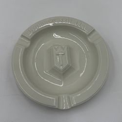 Vintage Thomas Germany Porcelain Ashtray 3 Rest White Rosenthal Group